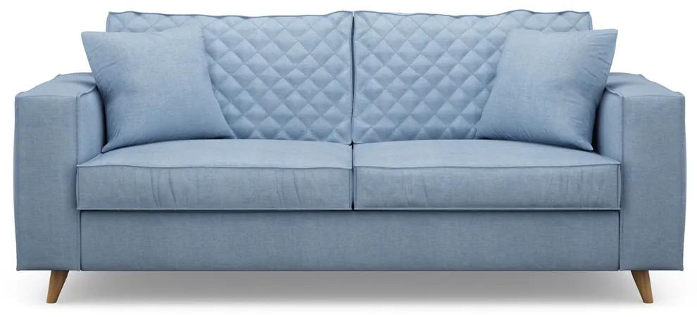 Rivièra Maison - Kendall Sofa 2,5 Seater, washed cotton, ice blue - Kleur: blauw