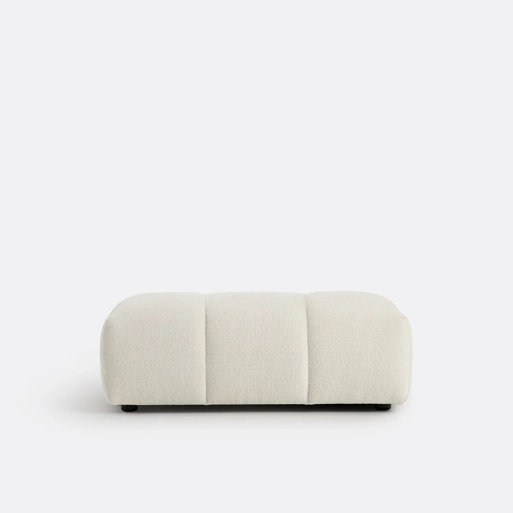 XL poef, dik fluweel, L109 cm, Nuria