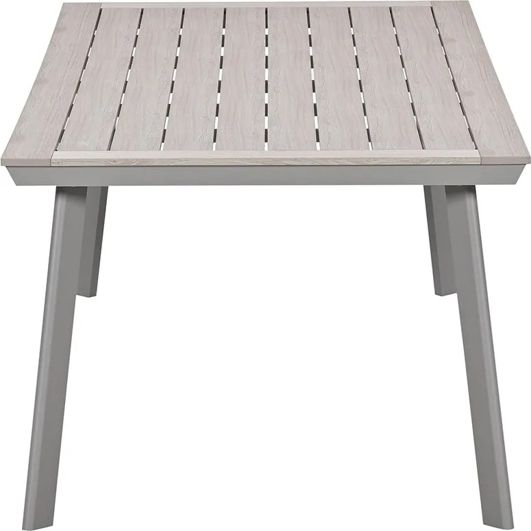 Garden Impressions Senja tuinset 7-delig taupe - Penedo tuintafel 230x100 cm