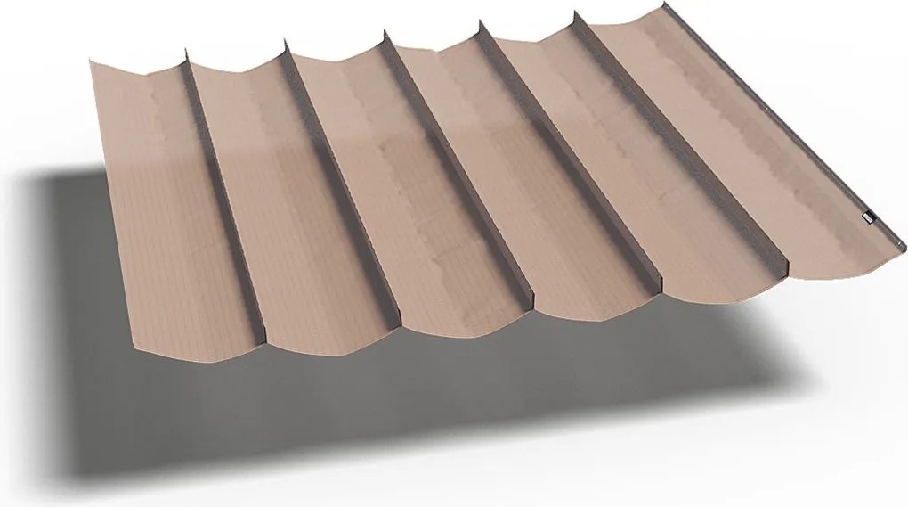Platinum schaduwdoek Coolfit - harmonica - 400 op 290 cm - zand