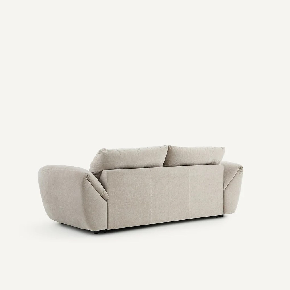 3-zits slaapbank fluweel chenille, Edgar