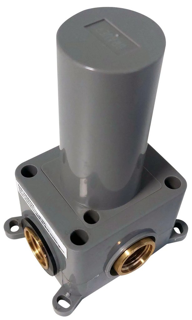 Brauer Gold Carving stopkraan geborsteld messing PVD