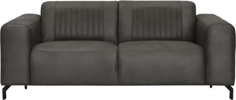 3 zitsbank - Bolero - leer Kentucky antraciet 01