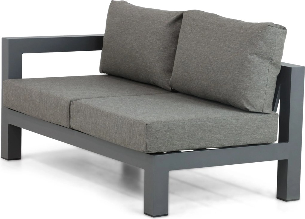 Hoek loungeset 6 personen Aluminium Grijs Lifestyle Garden Furniture Luca