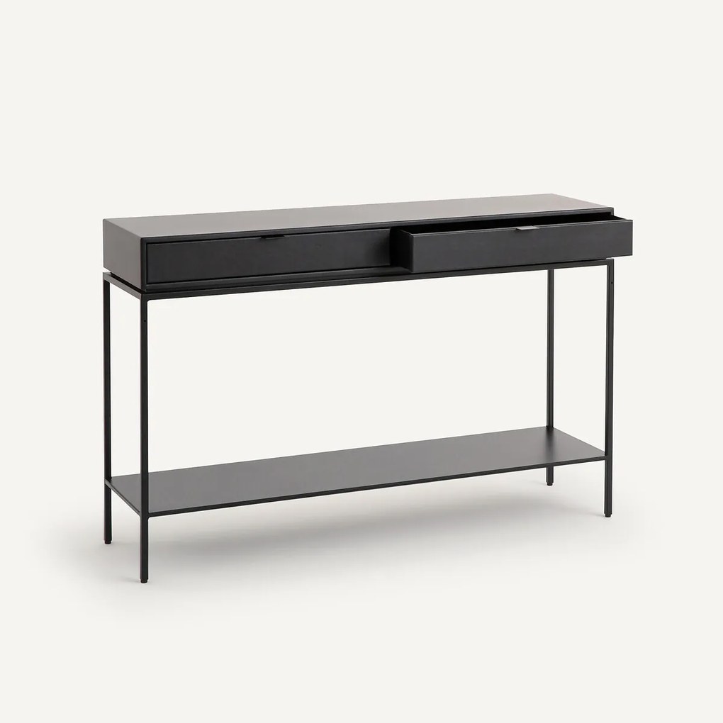 Wandtafel in metaal en leer Réalto