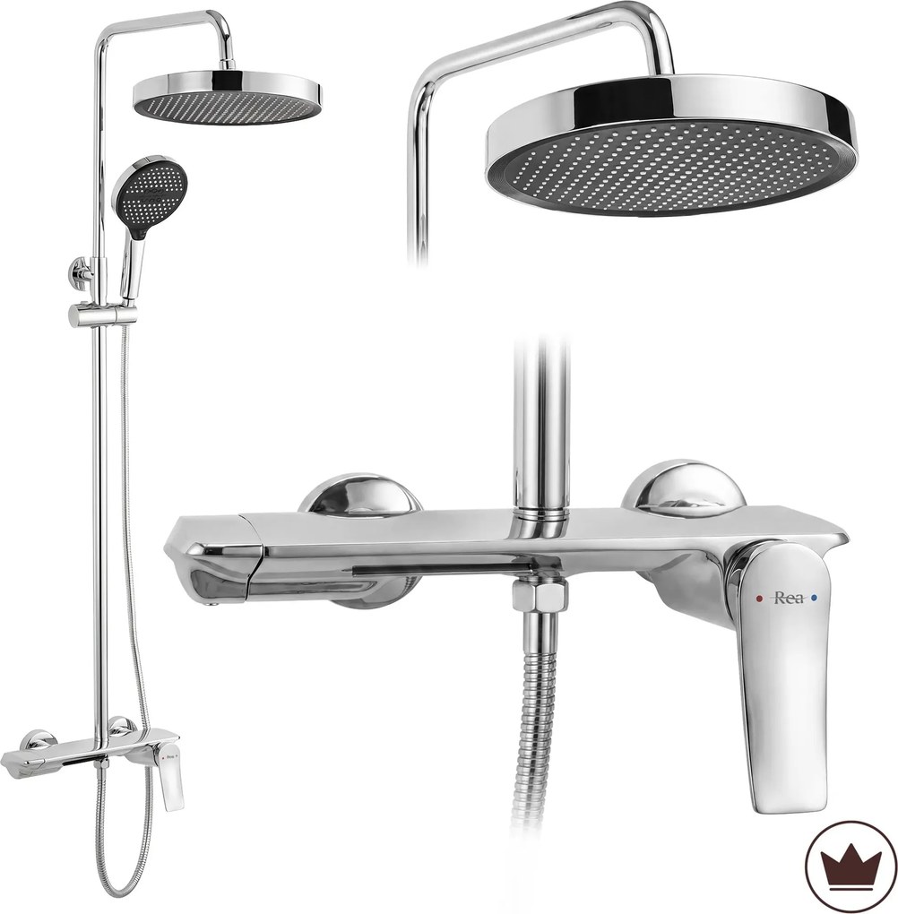 Doucheset Rea Vision Chrome