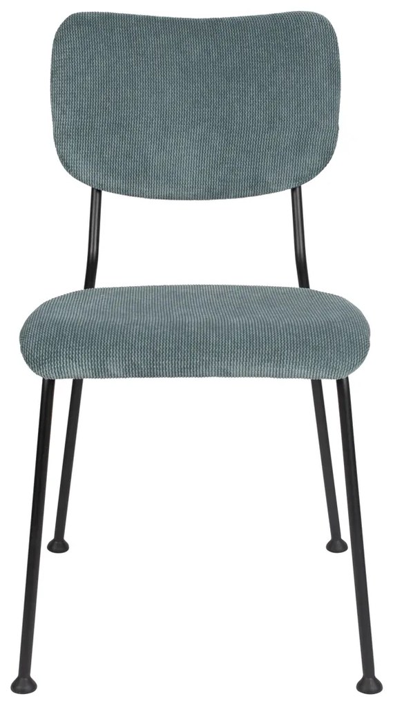 Zuiver Benson Design Eetkamerstoel Grijsblauw