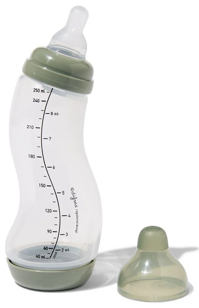 Difrax Difrax Baby Anti-koliek S-fles 250 Ml Groen (groen)