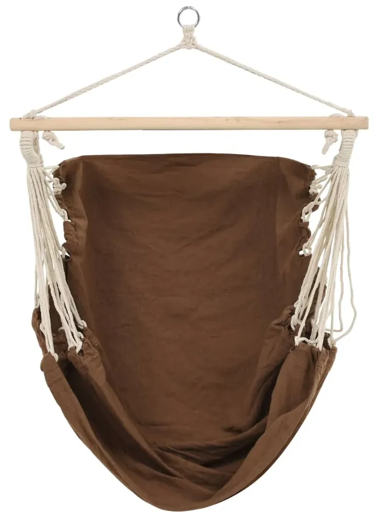 vidaXL Hangstoel bruin (large)
