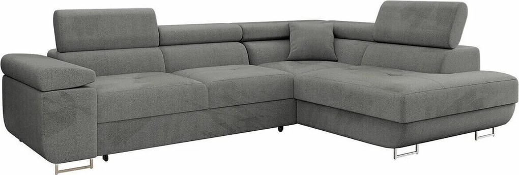 Hoekbank Comfivo Eliferu 100, Aanwezig, Aanwezig, 274x203x70cm, 141 kg, Poten: Metaal, Kunststof