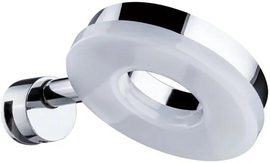 Becrux Spiegellamp 4W - Rond - Warm Wit - 140x93x93 mm - Chroom