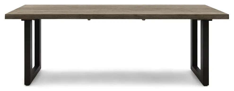 Rivièra Maison - Bondi Beach Outdoor Dining Table 220x100 cm, grey - Kleur: grijs