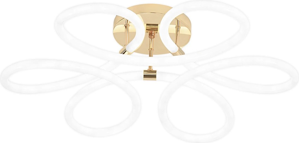 Moderne LED plafondlamp G023-C Gold