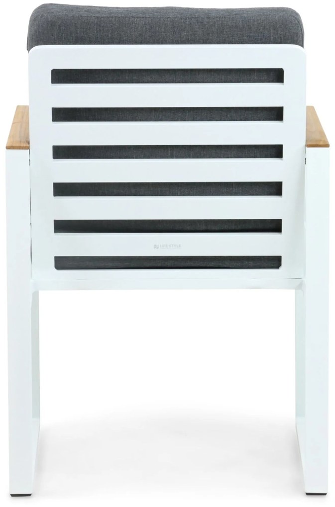 Tuinstoel Aluminium Wit Lifestyle Garden Furniture Faro