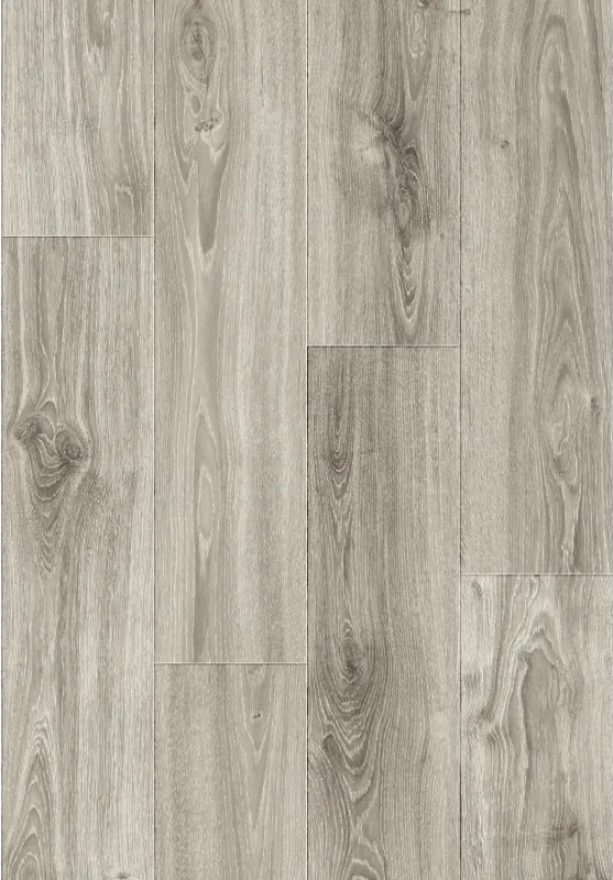 Mexen Silver Creek Monster van SPC-vloerpanelen van 6,5 mm, IXPE-onderlaag van 1,5 mm, 4 V-voeg, Eik - F1047-S