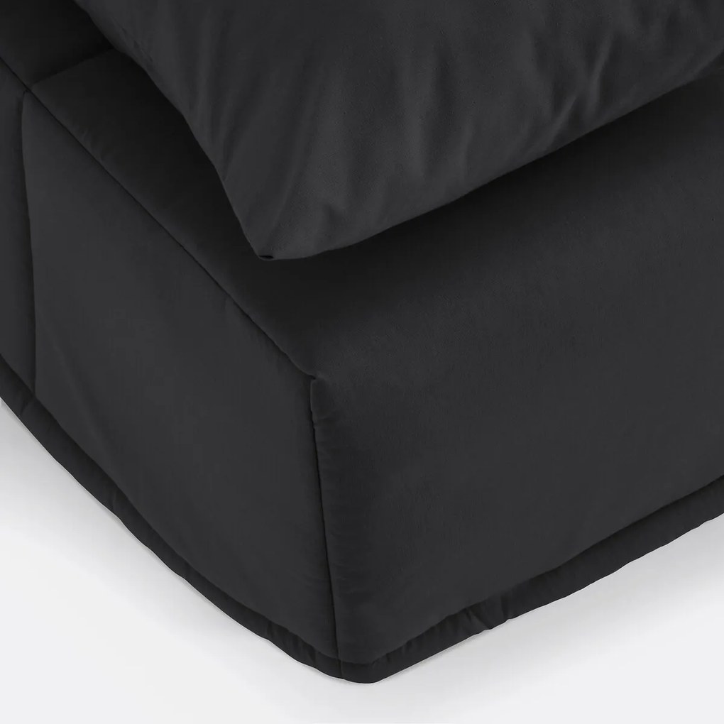 Klik-klak-bank, matras 14 cm, 2 x 10 latten, Derek