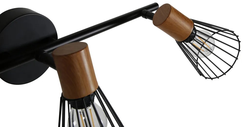 Jörn Verstelbare Wandlamp - Tuly - Zwart - Jörn