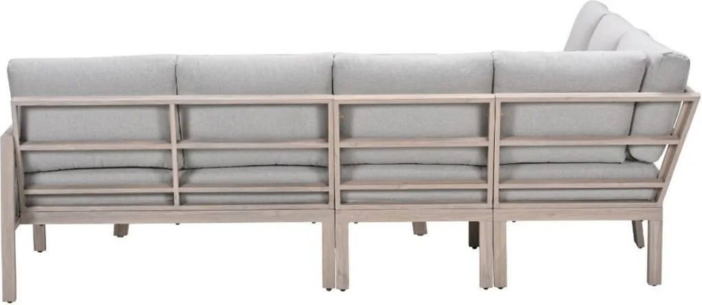 Garden Impressions San Capri lounge dining set 6-delig links - light oak look