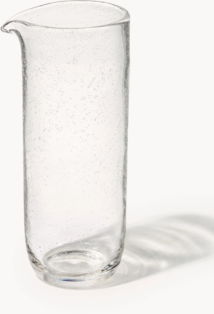 Mondgeblazen karaf Hippolyte met luchtbellen, 840 ml