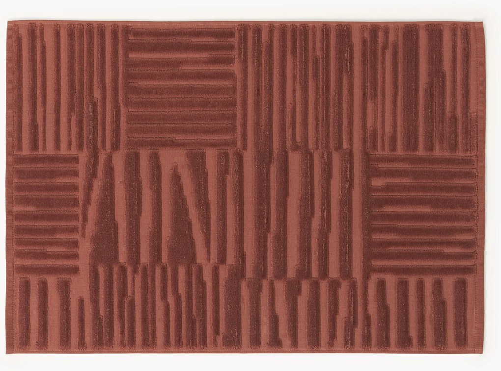 Antislip fluwelen badmat Petra