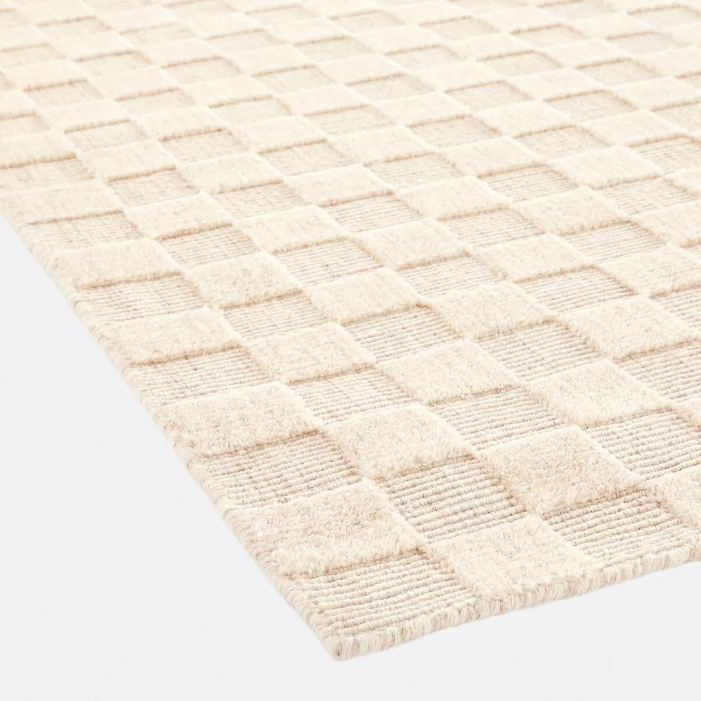 Effen dambord vloerkleed, Bilmo