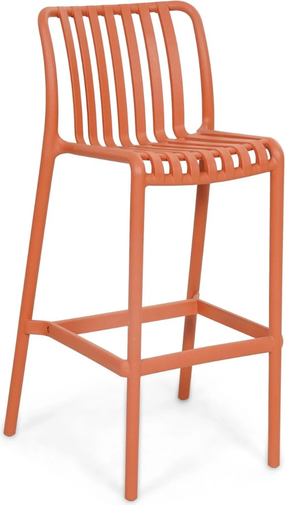 Barstoel Kunststof Oranje Domani Furniture Alba  terra