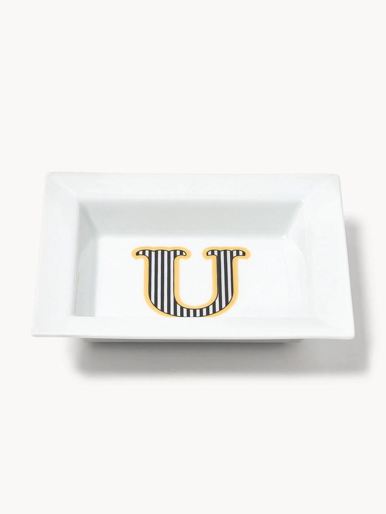 Westwing Collection x MEISSEN, handgemaakte vide-poche initialen met decoratie