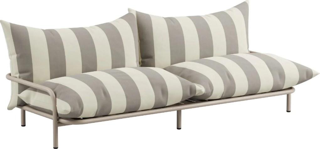 Mollis Lounge Zitzak 2 Seater Outdoor - Renesse Taupe