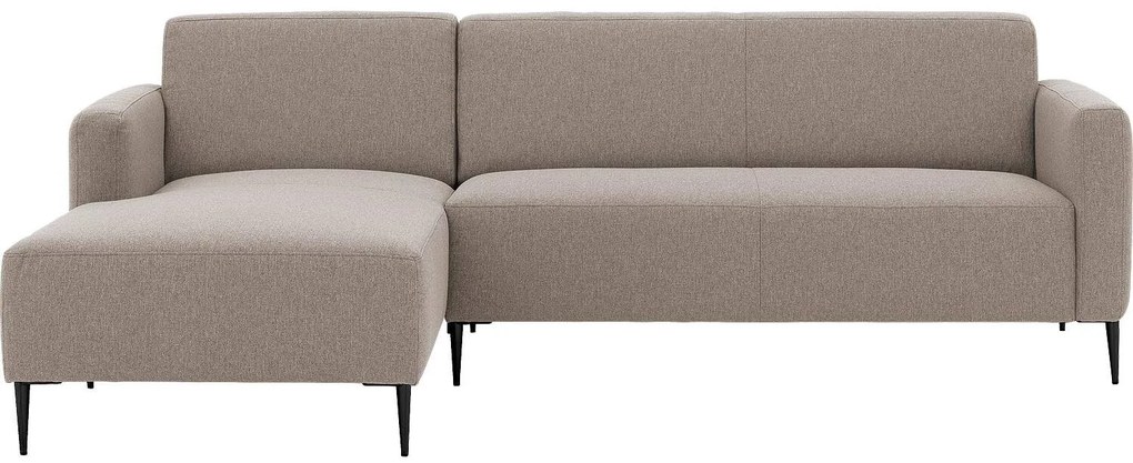 Goossens  Key West grijs, stof, 2,5-zits, modern design