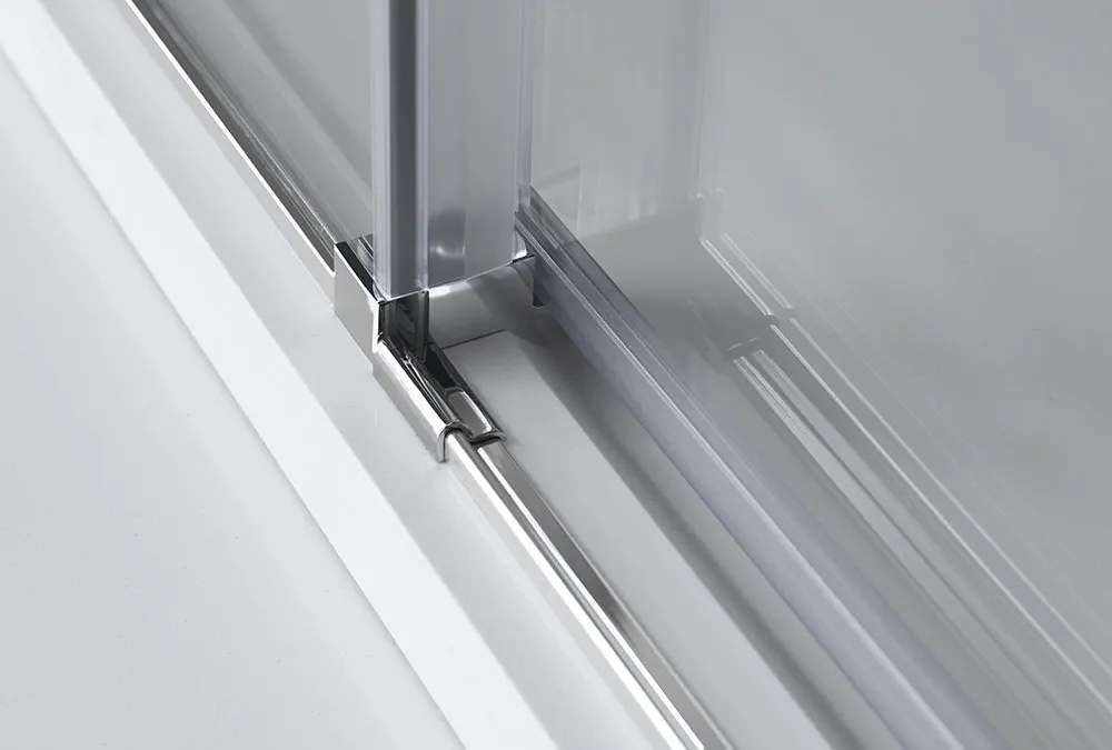 Polysan Altis douchecabine rechthoekig 110x90cm chroom