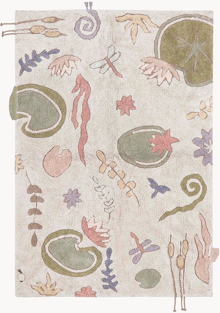 Wasbaar kindervloerkleed Botanic Fantasy, in verschillende formaten