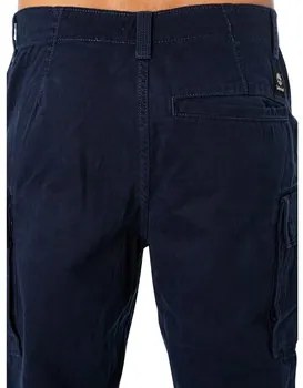 Cargobroek Blauw Timberland  Relaxte, taps toelopende cargobroek