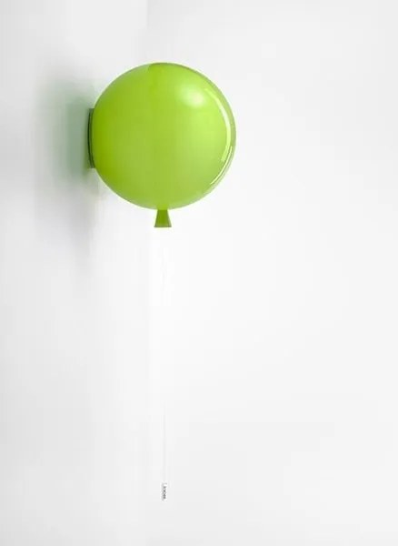 Brokis - Wandlamp Memory Groen glanzend / Zilver Glas