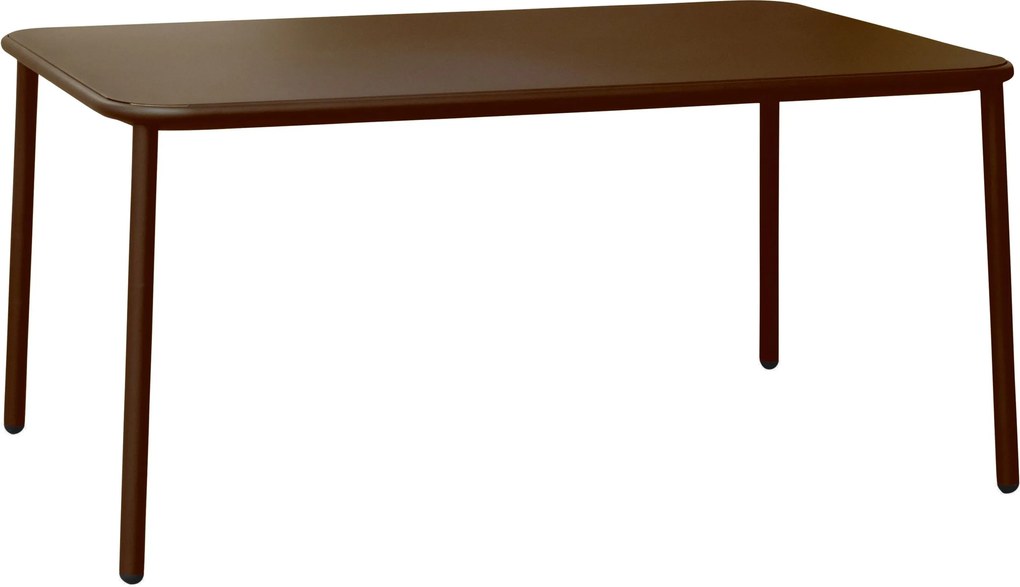 Emu Yard Table Aluminium tuintafel brown 160x98