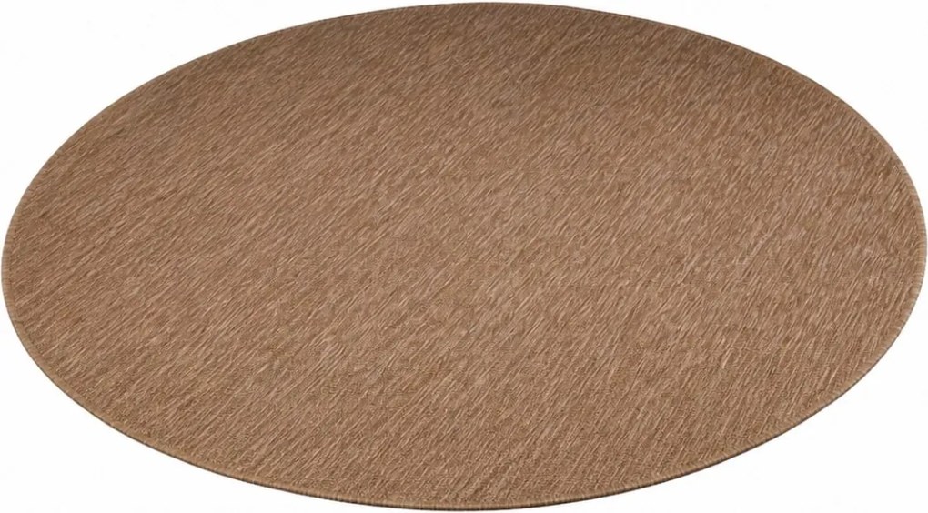 Human Comfort Buitenkleed Plain Brown Ø300 cm
