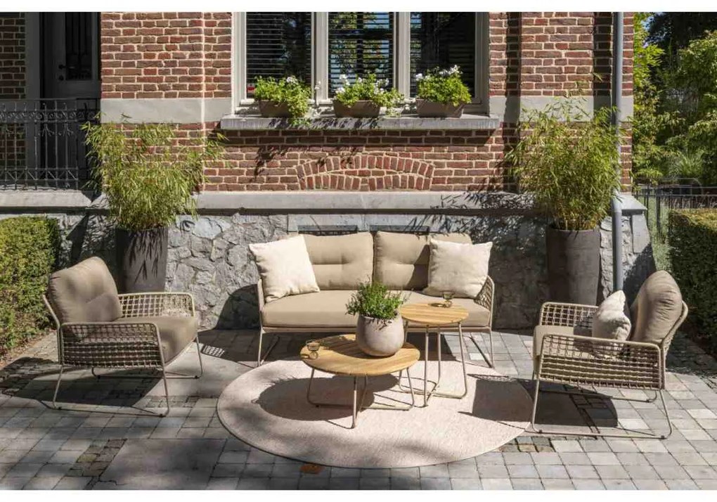 Taste by 4 Seasons Albano loungestoel - latte