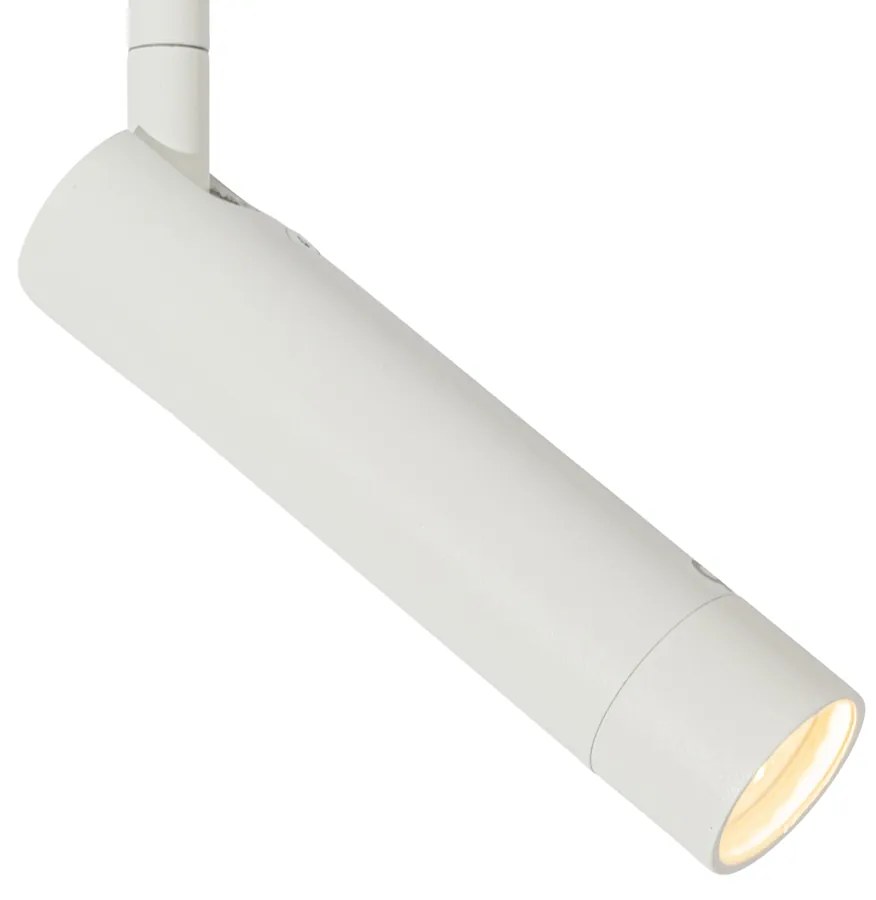 Moderne spot wit voor railsysteem 1-fase  - Iconic Ivy
