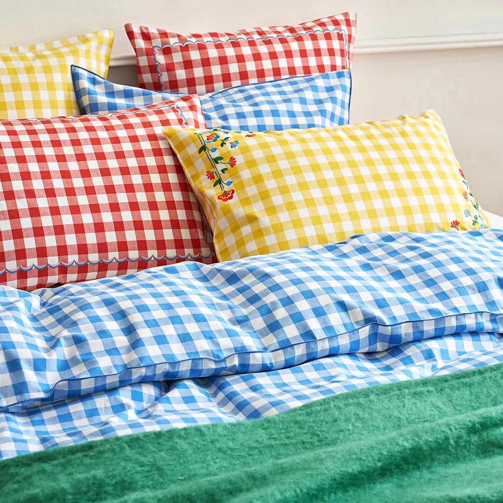 Kussensloop in katoen, Veldi Bleu