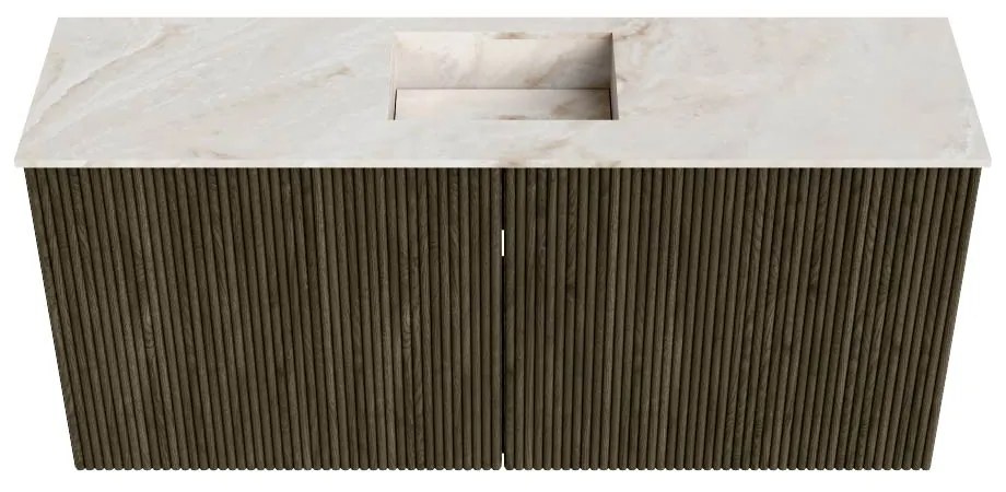 Mondiaz Joya DLux 90cm toiletmeubel shadow met wastafel faye midden 1 kraangat frappe