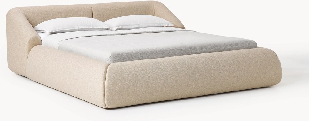 Gestoffeerd bed Sofia