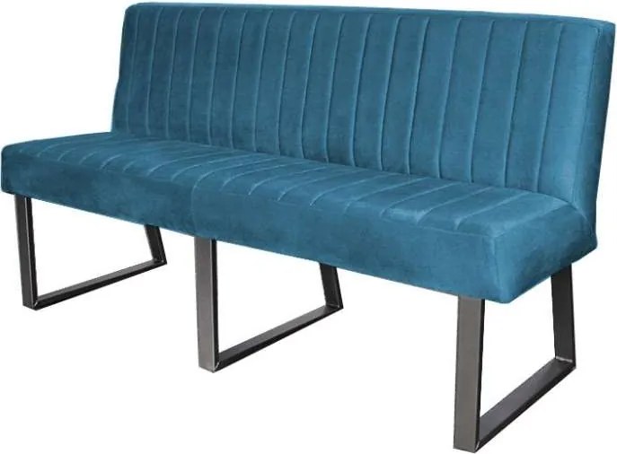 Eetkamerbank - Hengelo - stof Element azure 21 - 220 cm