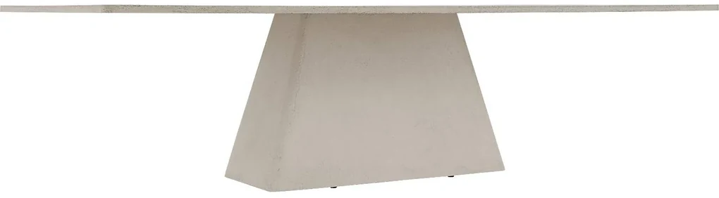 Goossens Eettafel Stone, Rechthoekig 300 x 110 cm