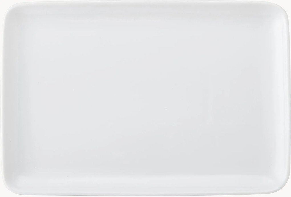 Porseleinen serveerschaal Platter Chalk