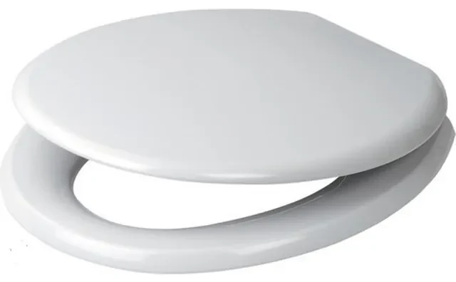 Plieger Start closetzitting softclose thermoplast met kunststof bevestigingsset wit 4345124