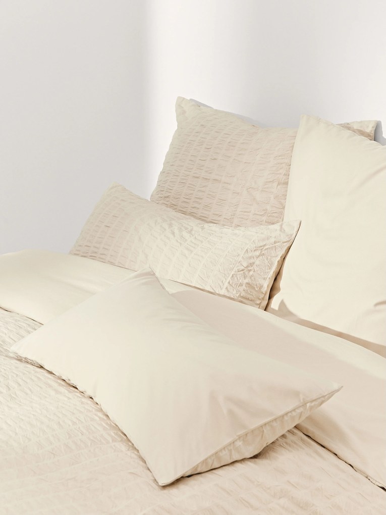 Seersucker dekbedovertrek Esme