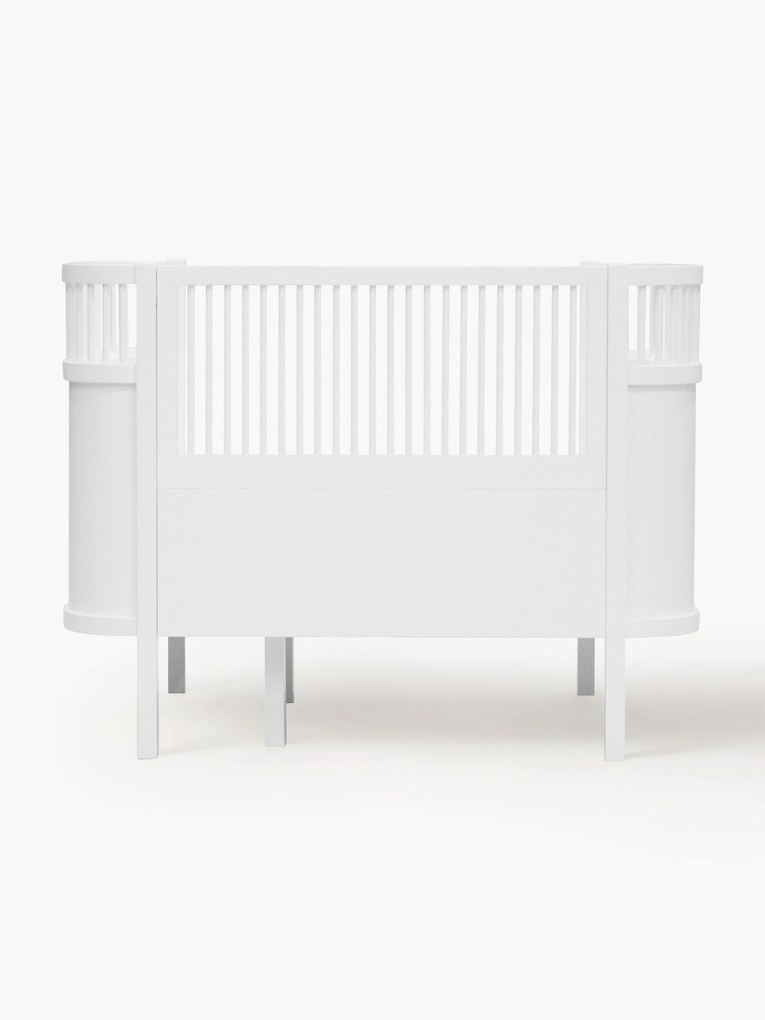 Uitschuifbaar babybed van berkenhout Baby Bed Baby & Jr., 70 x 110/150 cm