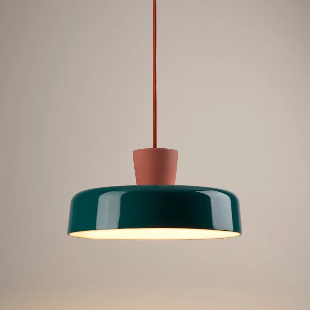 Gekleurde keramische hanglamp Ø 30 cm, Jimna
