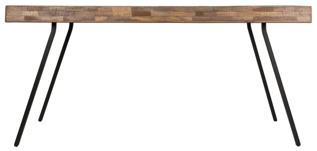 Lavis Suri Eettafel Van Gerecycled Teak Hout 180 X 90 Cm - 180 X 90cm.