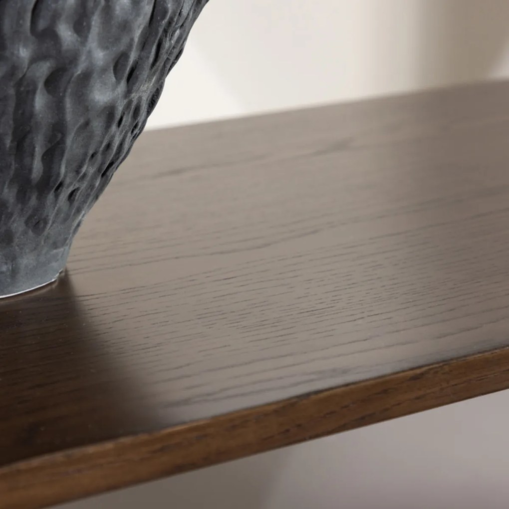 Bank Met Cilindervormige Poten Mocca