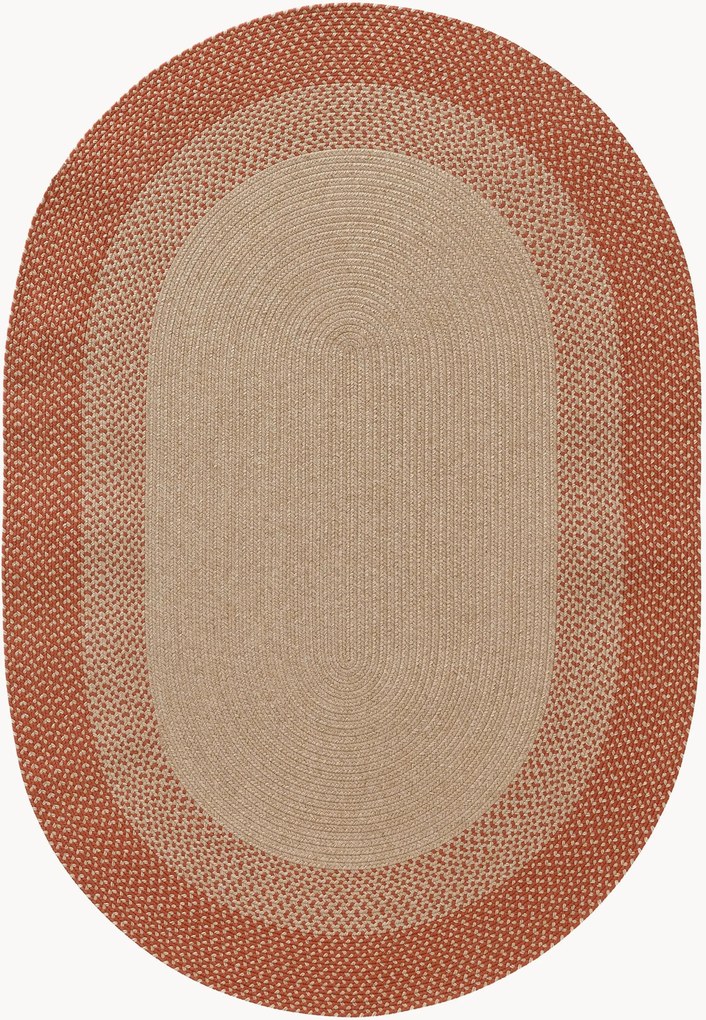 Ovale in- & outdoor vloerkleed Nandi